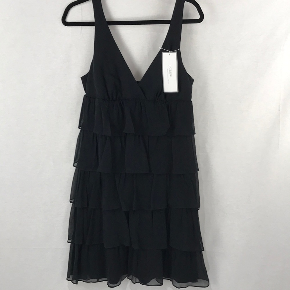 NWT J Crew 8 special occasion ruffle dress